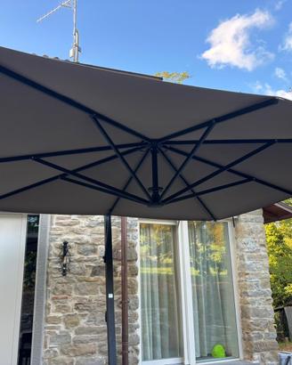 Ombrellone professionale da giardino 3x3