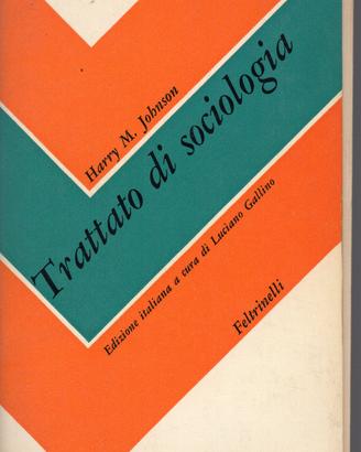 H.M.Johnson, Trattato di sociologia, Feltrinelli