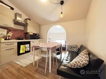 Mansarda arredata- possibilità 2 camere