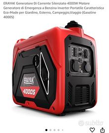 Generatore elettrico da 4000w
