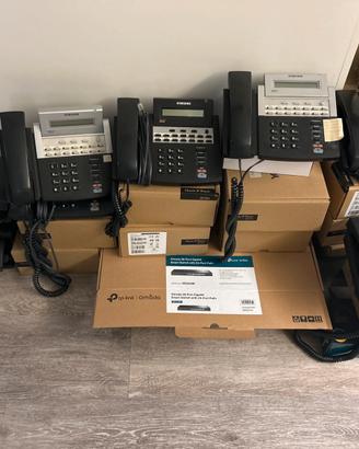 9 TELEFONI DA UFFICIO funzionanti