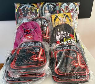 STOCK LOTTO DI N° 15 ZAINI  PER SCUOLA
