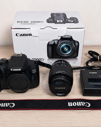 Canon EOS 2000D + Obiettivo EF-S 18-55mm