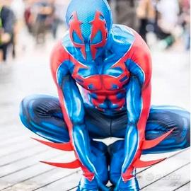 cosplay spiderman 2099 taglia 2xl