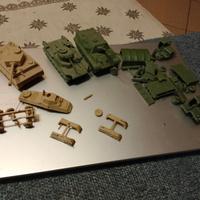 Lotto carri armati Atlantic soldatini