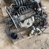 motore e vari pezzi di fiat 500