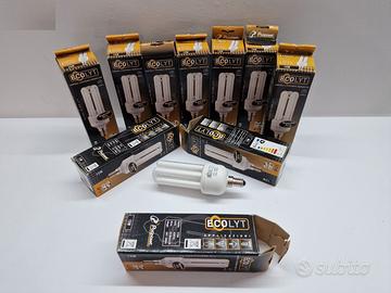 lampadina lampada neon fluorescente basso consumo