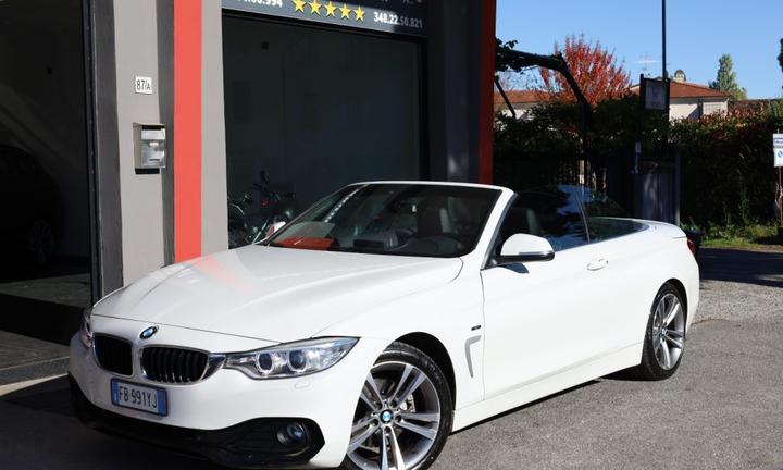 BMW 420 d Cabrio MSport Automatica Pelle Memory