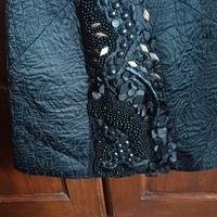 gonna pinko nera decorazioni 