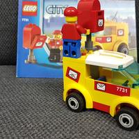 Lego furgoncino posta 7731