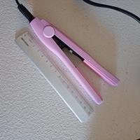 Mini piastra per capelli