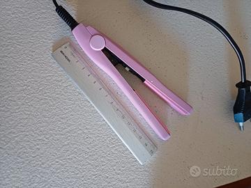 Mini piastra per capelli