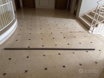 Corrimano acciaio inox satinato