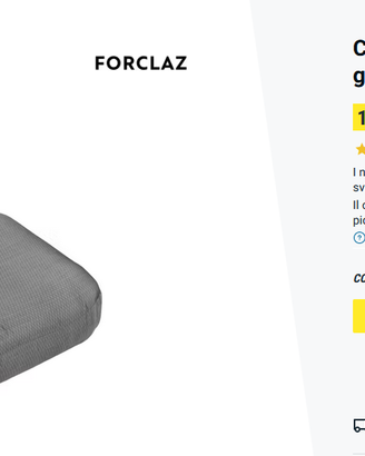 Cuscino gonfiabile MT500 grigio