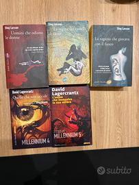 Saga Millenium - primi 5 libri