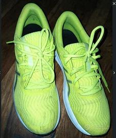 Scarpe da running Asics Patriot 12 verde fluo 40.5