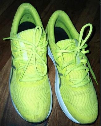 Scarpe da running Asics Patriot 12 verde fluo 40.5