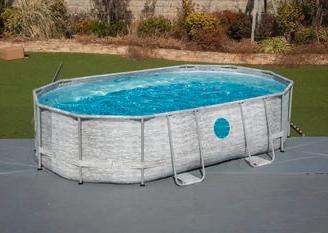 PISCINA BESTWAY 4,88x3,05xH.1,07mt con oblò