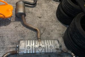 Scarico centrale e finale golf 6 GTI