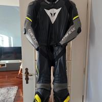 TUTA DAINESE IN PELLE DIVISIBILE TAGLIA 48