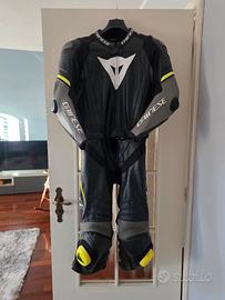 TUTA DAINESE IN PELLE DIVISIBILE TAGLIA 48