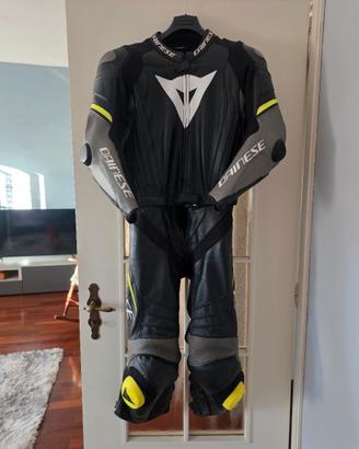 TUTA DAINESE IN PELLE DIVISIBILE TAGLIA 48