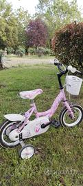bicicletta bambina 12.5 pollici 
