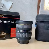 Obiettivo grandangolare marca Sigma