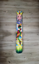 Santone Siciliano decorativo, raffigurante un tote