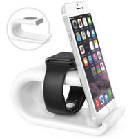 Stand base ricarica Apple Watch iPhone iPad Bianco
