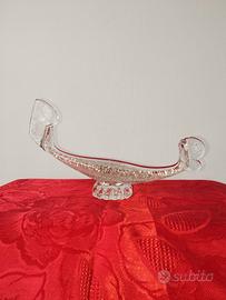 Vidal Diego gondola in vetro di Murano