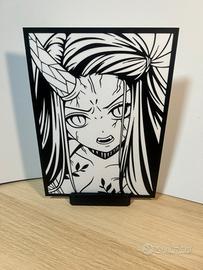 Quadretto Demon Slayer - Nezuko Kamado