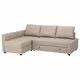 IKEA FRIHETEN Divano letto angolare/contenitore