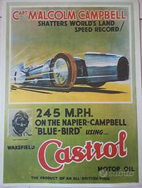 POSTER VINTAGE CASTROL