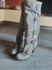 stivali donna con tacco alto Fornarina 