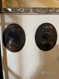 set decorazioni da muro in metallo