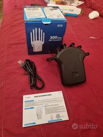 Kit Ripetitore WiFi 6 Antenne + Adattatore Univers