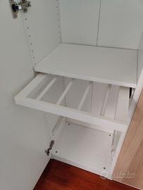 Portapantaloni estraibile+bastone abiti IKEA PAX