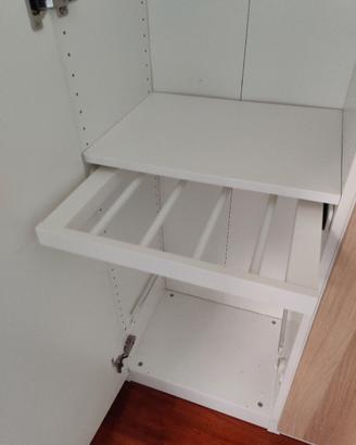 Portapantaloni estraibile+bastone abiti IKEA PAX