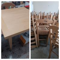 Arredamento sedie e tavoli