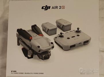 DRONE DJI AIR 2S VERSIONE FLY COMBO  NUOVO  