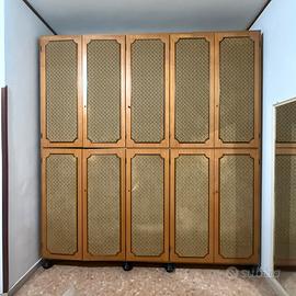 Armadio legno massello