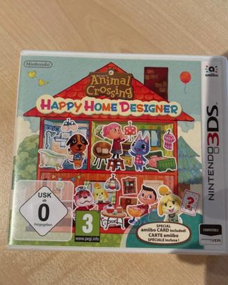 Crossing Happy home designer nintendo 3DS 2DS
