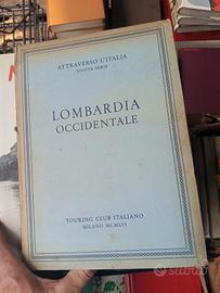 Lombardia occidentale 1956 Touring Club Italiano 