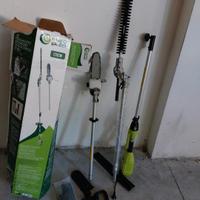 Tagliasiepi e potatore telescopici 2in1 Elettrico