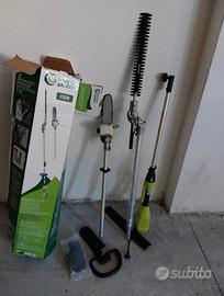 Tagliasiepi e potatore telescopici 2in1 Elettrico