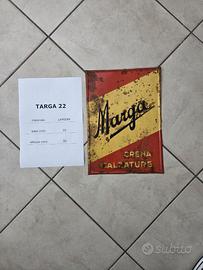 Targa Vintage "Marga"