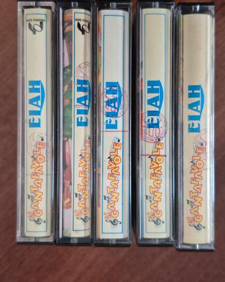 Lotto 5 Musicassette Vintage "Il CantaFavole" ELAH