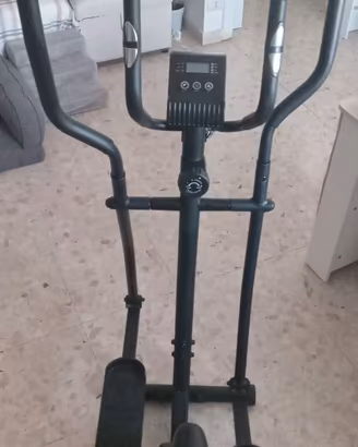 HOMCOM Cyclette Ellittica Magnetica con 8 Livelli
