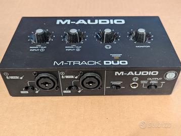 Scheda Audio M-Audio M-Track Duo